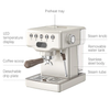 Kép 5/8 - AVX EM3202SW Hófehérke Kávégép + Barista csomag + Kingrinder K6 kéziőrlő 