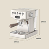 Kép 4/8 - AVX EM3202SW Hófehérke Kávégép + Barista csomag + Kingrinder K6 kéziőrlő 