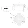 Kép 2/3 - AVX PRO 888 58mm 15g-os  Precíziós Szűrőkosár