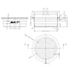 Kép 2/3 - AVX PRO 888R 58mm 18g-os  Precíziós Szűrőkosár