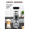 AVX CG301 64mm síktárcsás kávéőrlő pumpás babtartállyal ezüst