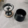 AVX HA002 58 mm kávé Rögösödés mentesítő Blind Shaker fekete