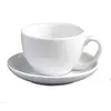 Kép 1/2 - Ancap Open Latte 350ml csésze+tányér -fehér