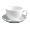 Kép 1/2 - Ancap Open Latte 350ml csésze+tányér -fehér