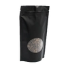 Kép 1/2 - 125 gr zipzáras-ablakos kávés zacskó- fekete