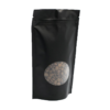 Kép 1/2 - 125 gr zipzáras-ablakos kávés zacskó- fekete