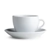 Nuova Point Palermo Cappuccino 145ml csésze+tányér -fehér