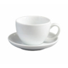 Kép 1/2 - Ancap Open Cappuccino 180ml csésze+tányér -fehér