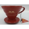 Kép 2/3 - Yami V60-02 Porcelán Dripper piros