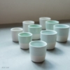Kép 3/3 - Loveramics Dale Harris 150ml Flat White csésze Celadon Blue
