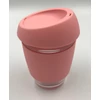 4db Borosilicate üveg pohár szilikon tetővel 350ml
