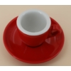 Kép 4/4 - Nuova Point Palermo Caffé 56ml csésze+tányér -piros