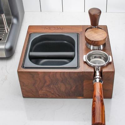 AVX 9J35 saválló zacckiütő + Black Wood tamper + szűrőkar tartó 58mm