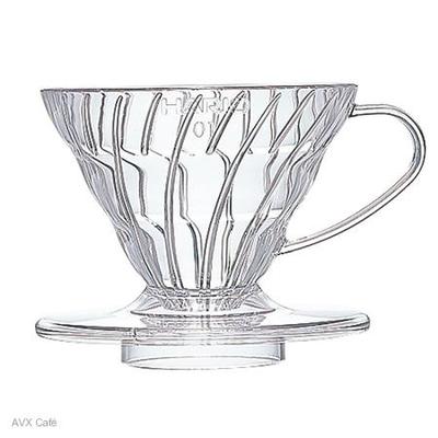 Hario V60-01 Dripper Műanyag Átlátszó