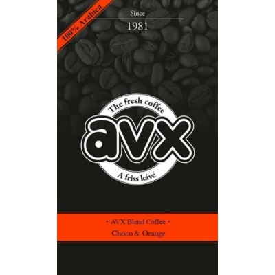 AVX Choco & Orange Blend Pörkölt kávé 500g-KV-05.25-Akció!