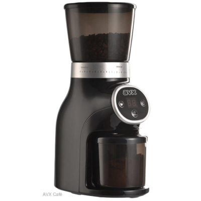 AVX CG1 kávéőrlő + AVX Mokka 6 Indukciós kávéfőző