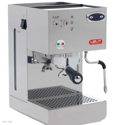 Lelit Glenda PL41 PLUST Espresso Kávégép + AVC CG5 kávéőrlő