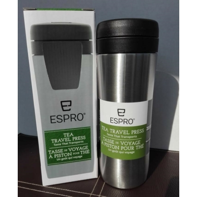Espro Travel Press 350ml teához saválló acél