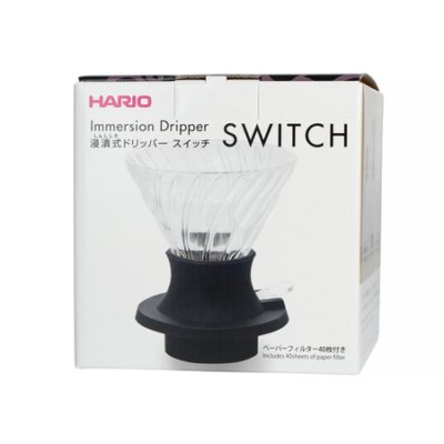 Hario Immersion Switch Coffee Dripper + Filter papír