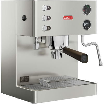 Lelit Elizabeth PL92T-2022 Dual Bojleres Kávégép + Eureka Mignon Dolce Vita 16CR Kávéőrlő-fehér