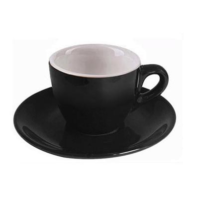 Nuova Point Palermo Caffé 56ml csésze+tányér -fekete