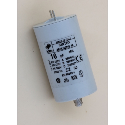 Eureka Motorindító kondenzátor Sintex 16mF/450V
