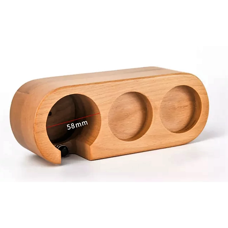 AVX 9J13 3-as tamper - és  szűrőkar tartó 51-53mm Beach Wood