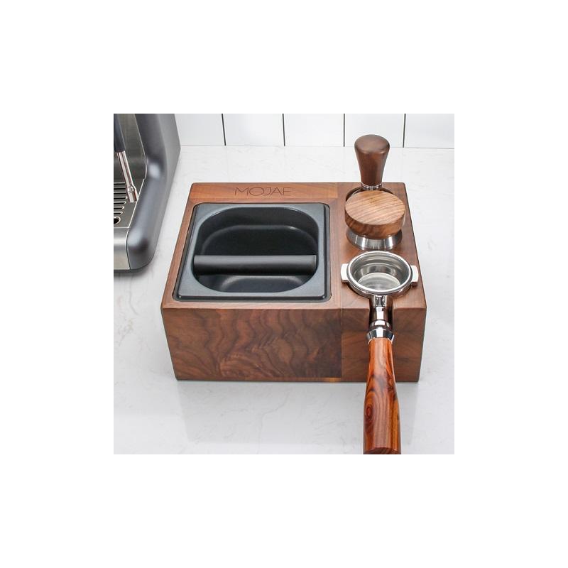 AVX 9J35 saválló zacckiütő + Black Wood tamper + szűrőkar tartó 58mm