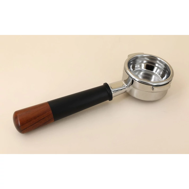 LM58SB La Marzocco Nyitott szűrőtartó kar ALU+Redwood nyéllel + 16g-os Precíziós szűrőkosár