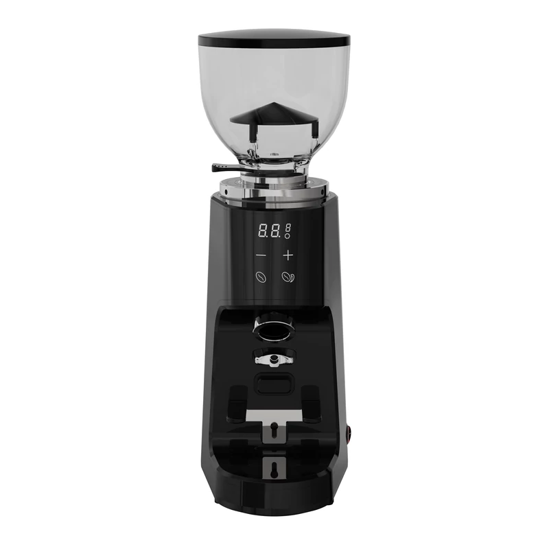 AVX CG301 64mm síktárcsás kávéőrlő pumpás babtartállyal fekete