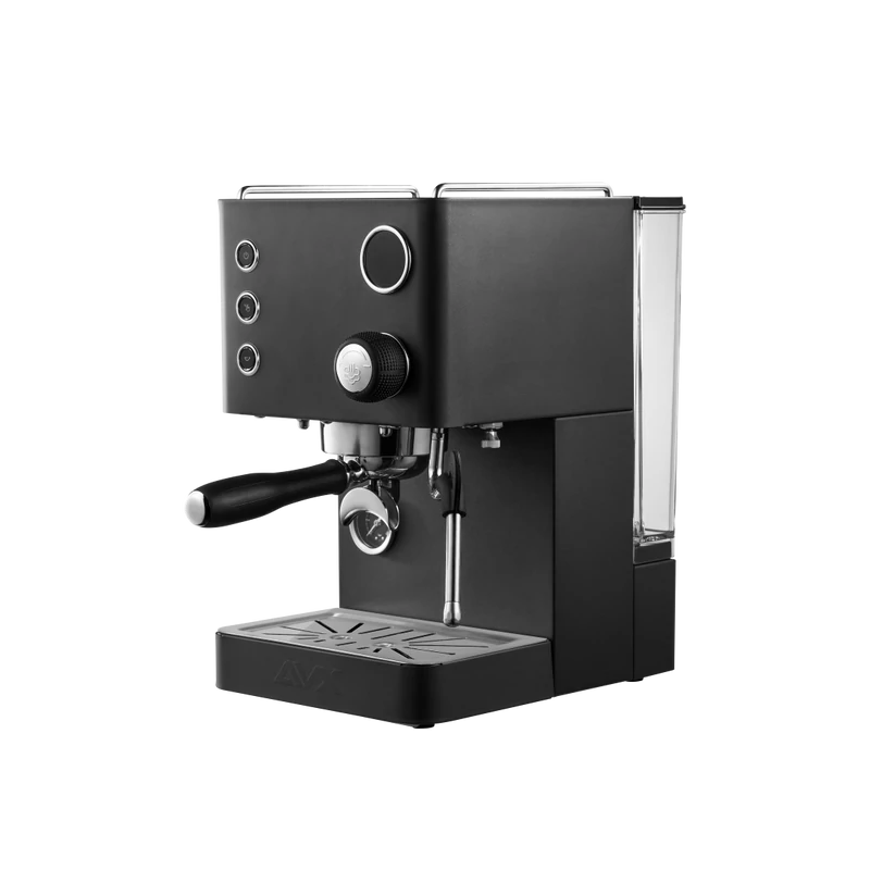 AVX DB1X 2025 Dual bojleres kávégép Grafit szürke + AVX CG301 kávéőrlő Fekete + Pumpás babtartály