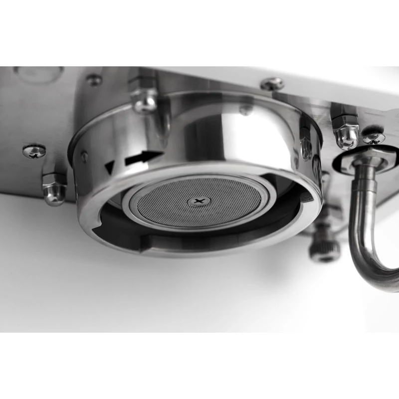 AVX DB1X 2025 Dual bojleres kávégép Fehér + AVX CG301 kávéőrlő Ezüst + Pumpás babtartály