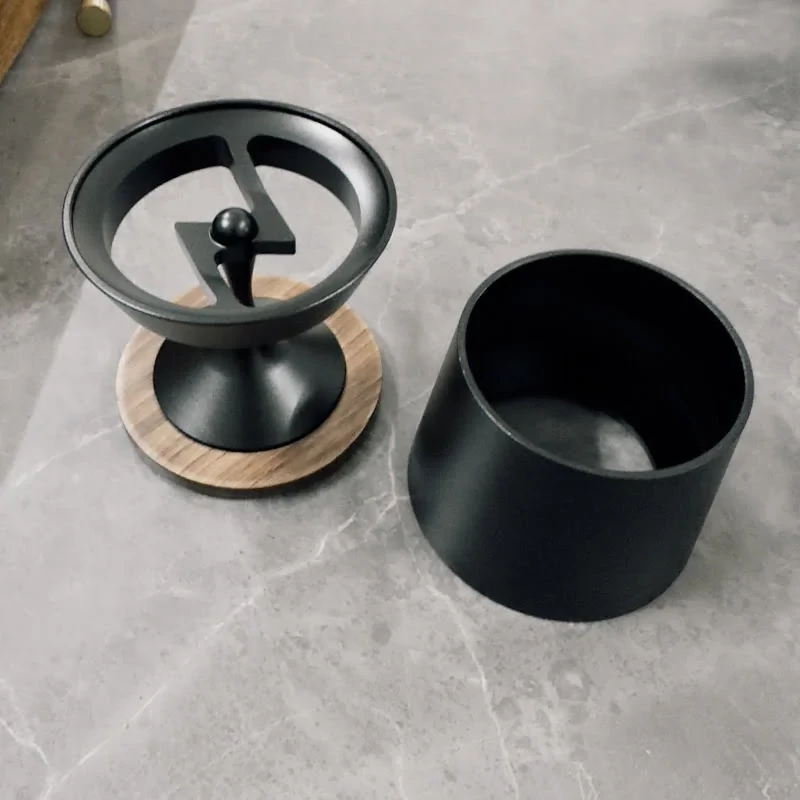 AVX HA002 58 mm kávé Rögösödés mentesítő Blind Shaker fekete
