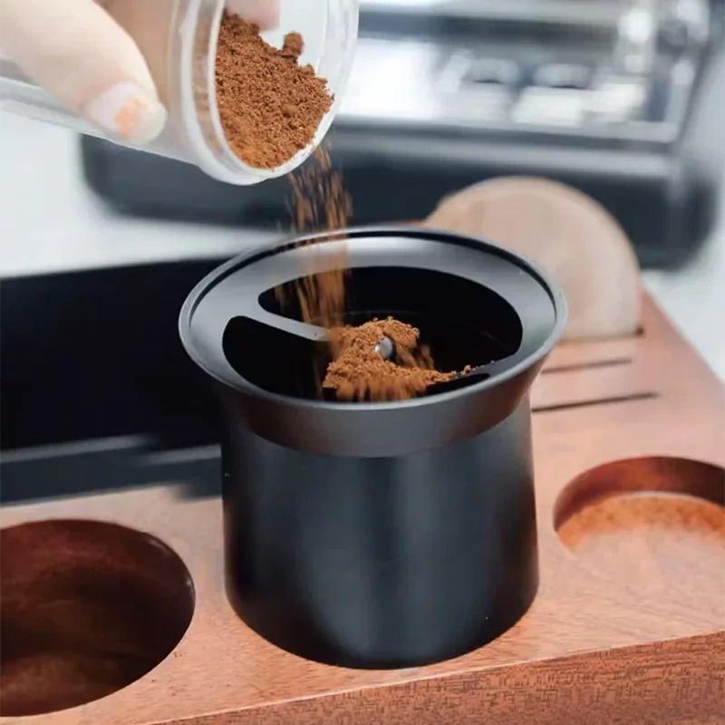AVX HA002 58 mm kávé Rögösödés mentesítő Blind Shaker fekete