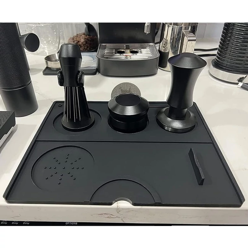 AVX HA023 Szilikon tamper alátét 240 x 190 mm Fekete