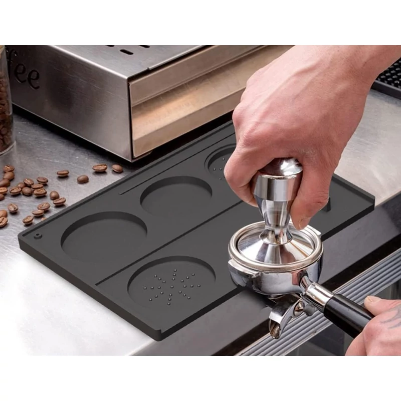 AVX HA023 Szilikon tamper alátét 240 x 190 mm Fekete