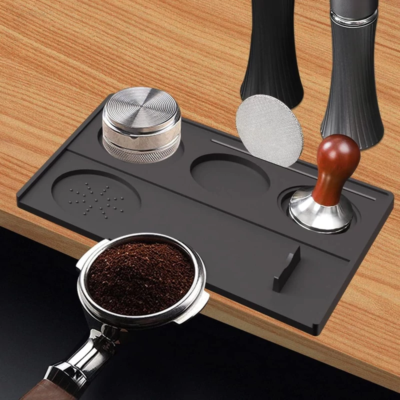 AVX HA023 Szilikon tamper alátét 240 x 190 mm Fekete