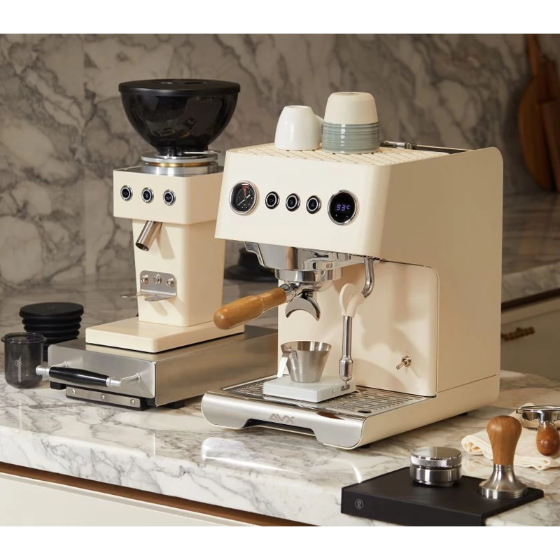 AVX Hero PRO-X Dual bojleres kávégép Szabályozható OPV-vel Fehér