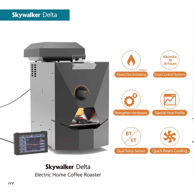 Skywalker Delta Gen 2 Kávépörkölő készülék Bevezető áron