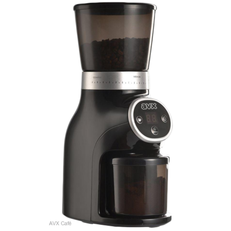 AVX CG1 kávéőrlő + AVX Mokka 6 Indukciós kávéfőző