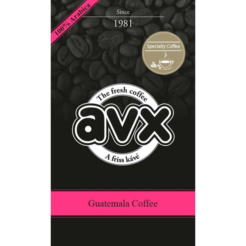 Guatemala Huehuetenango Specialty 86p Pörkölt kávé 125g-KS