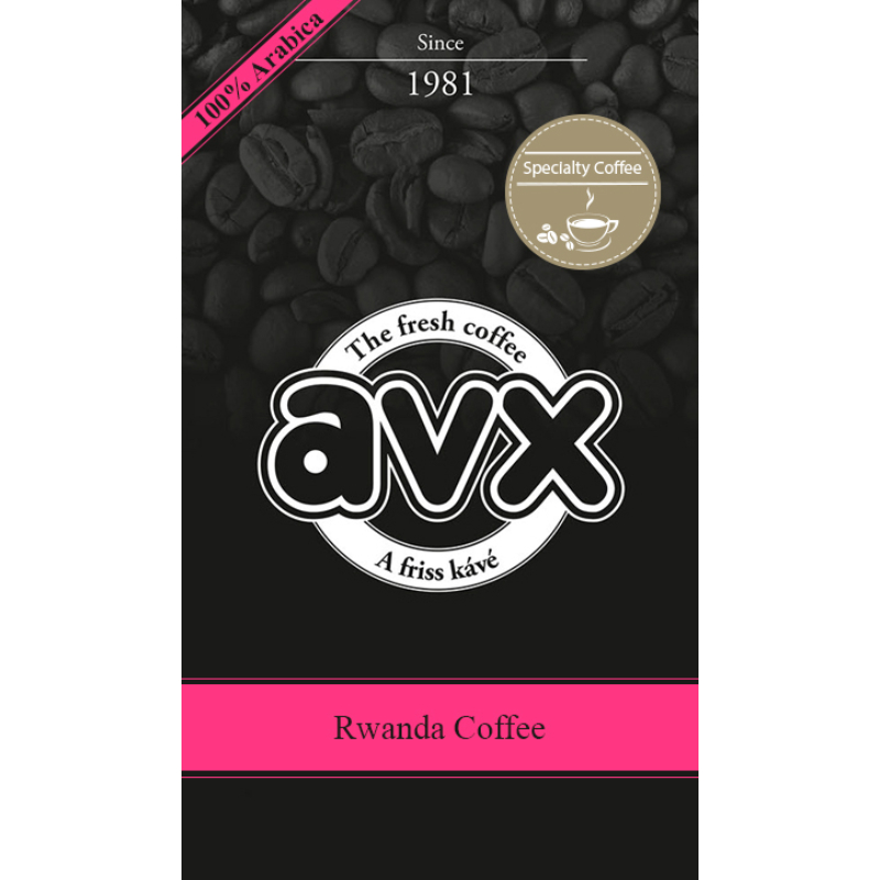 Rwanda Nova Natural Specialty 86p Pörkölt kávé 1000g-V