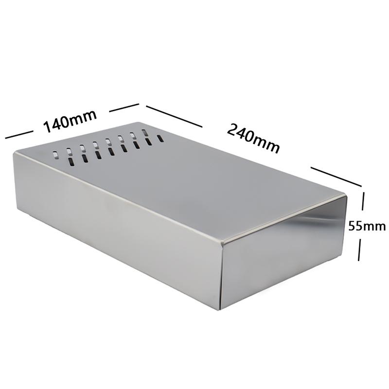 AVX 2062 zacckiütő saválló doboz 240x140x60 mm saválló