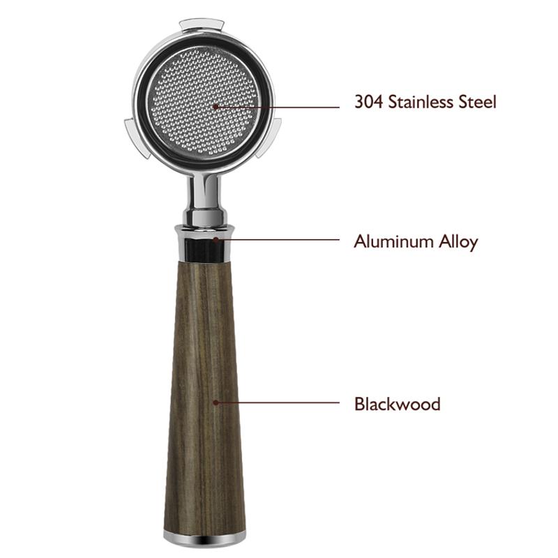 Delonghi Dedica 4089 51mm-es Nyitott szűrőtartó kar Blackwood nyéllel