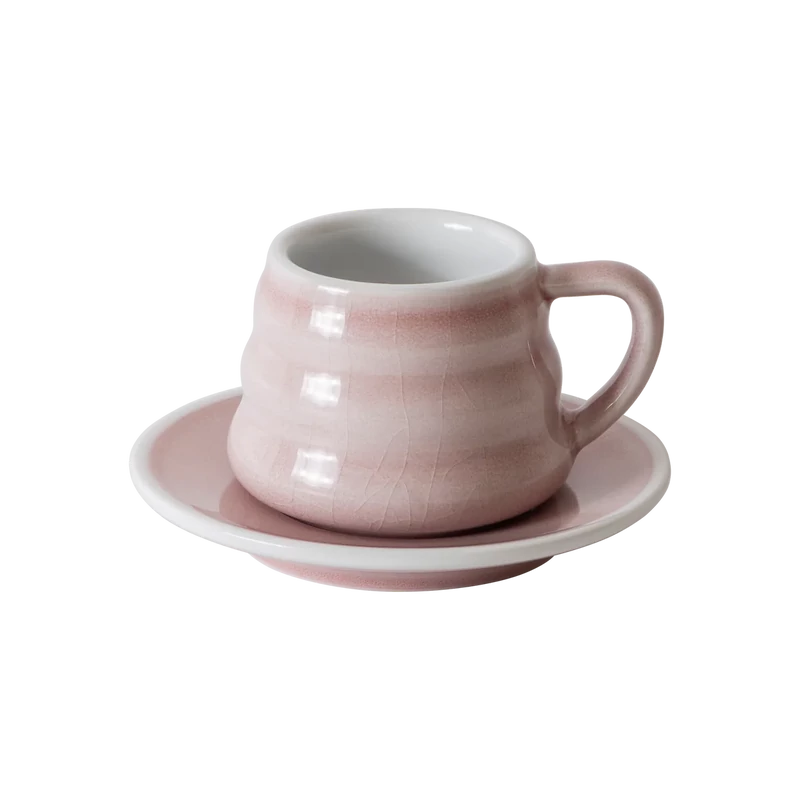 Loveramics Bond Ibrik Kávés csésze 110ml + tányér Pink