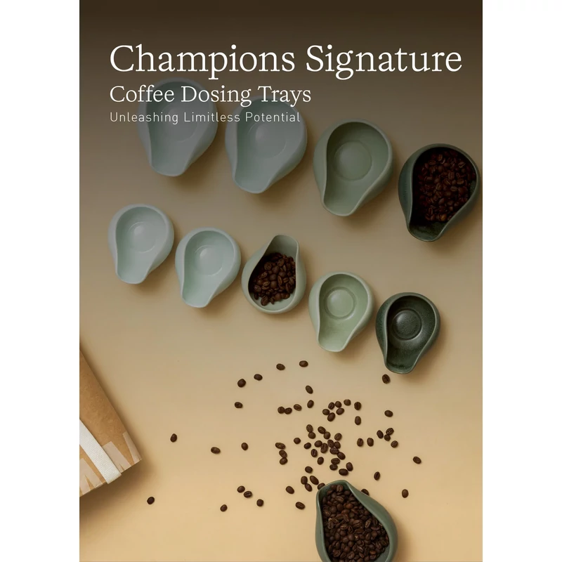Loveramics Beans Dosing Trays 2db Matte Dark Green