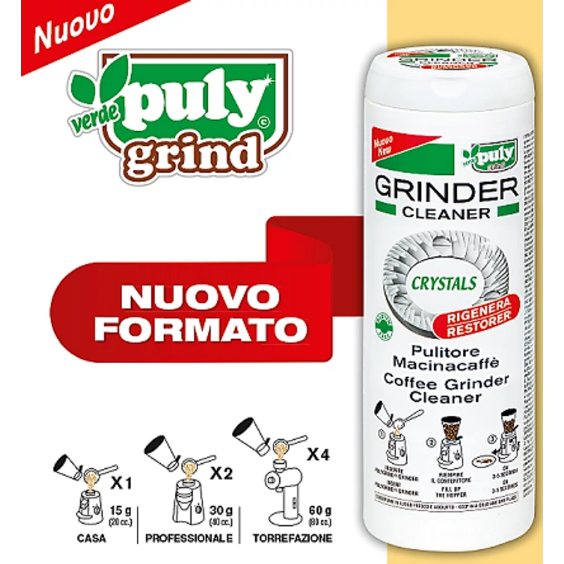 Puly Grind kávédaráló zöld tisztító kristály 405g