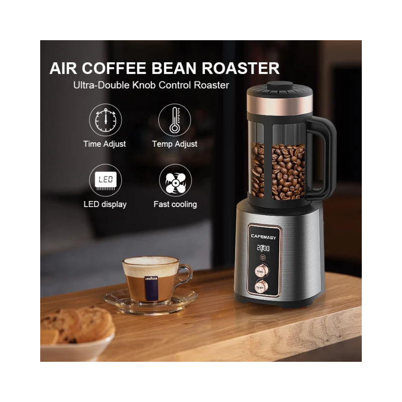 AVX-SCR210 300g-os Kávépörkölő készülék-Akció!
