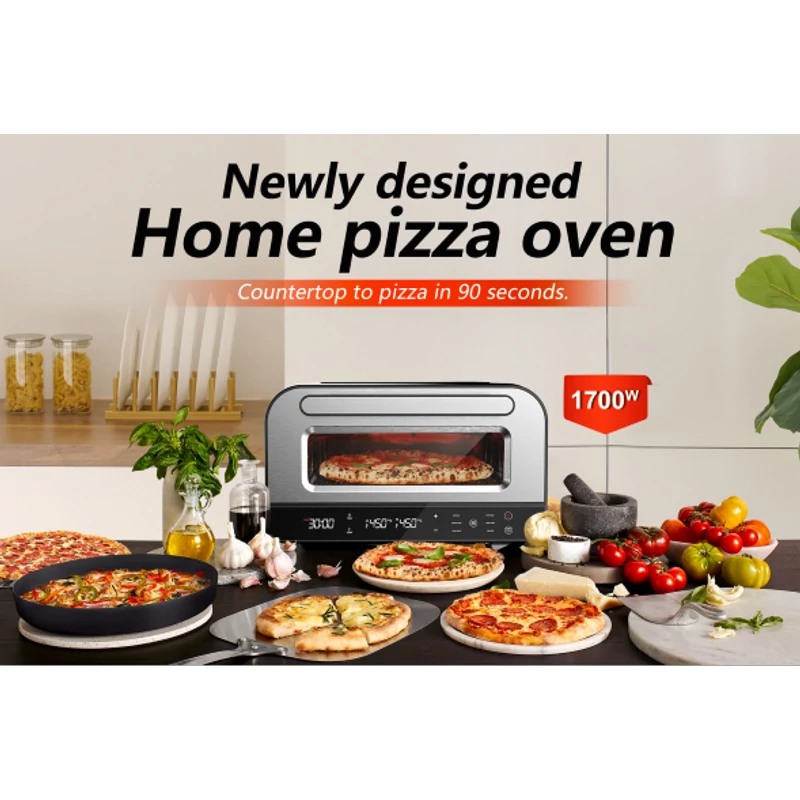 AVX PM120T Elektromos Pizzasütő gép--Előrendelés!--Beérkezés Februárban