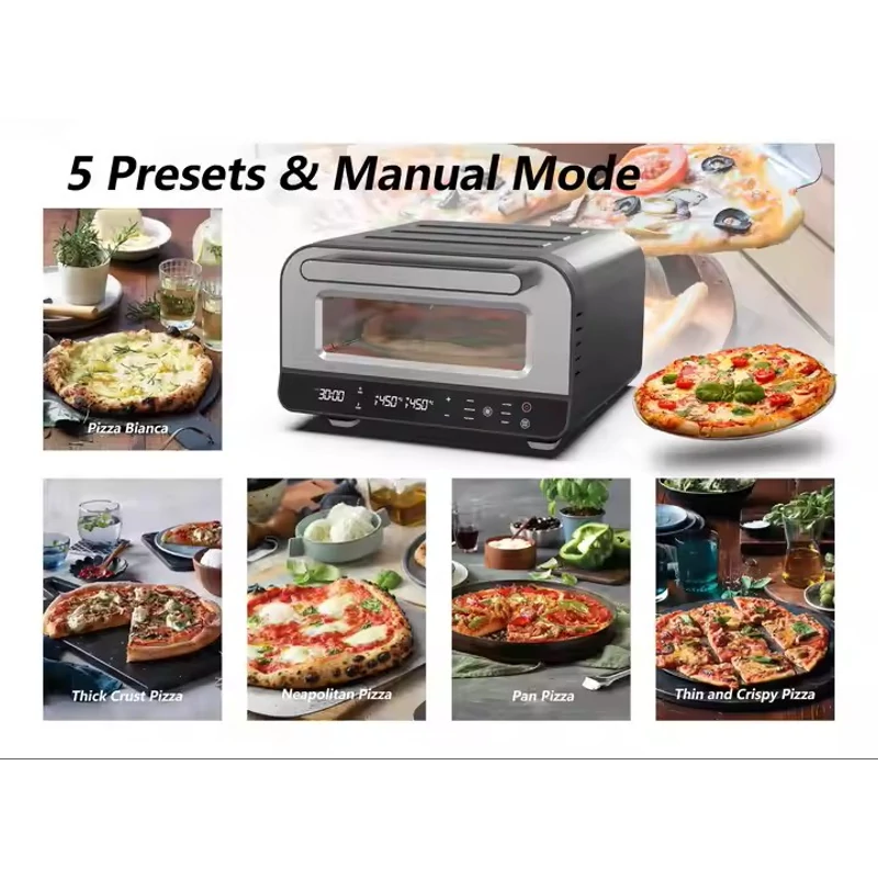 AVX PM120T Elektromos Pizzasütő gép--Előrendelés!--Beérkezés Februárban